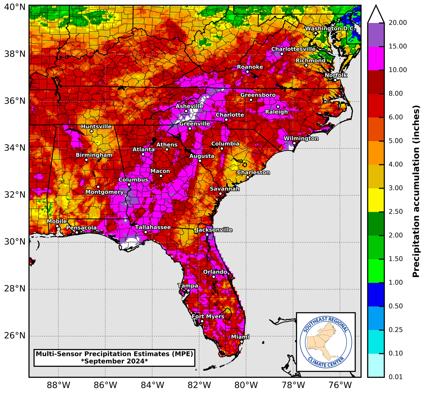 Precipitation Map