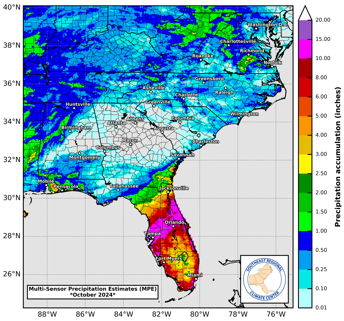 Precipitation Map