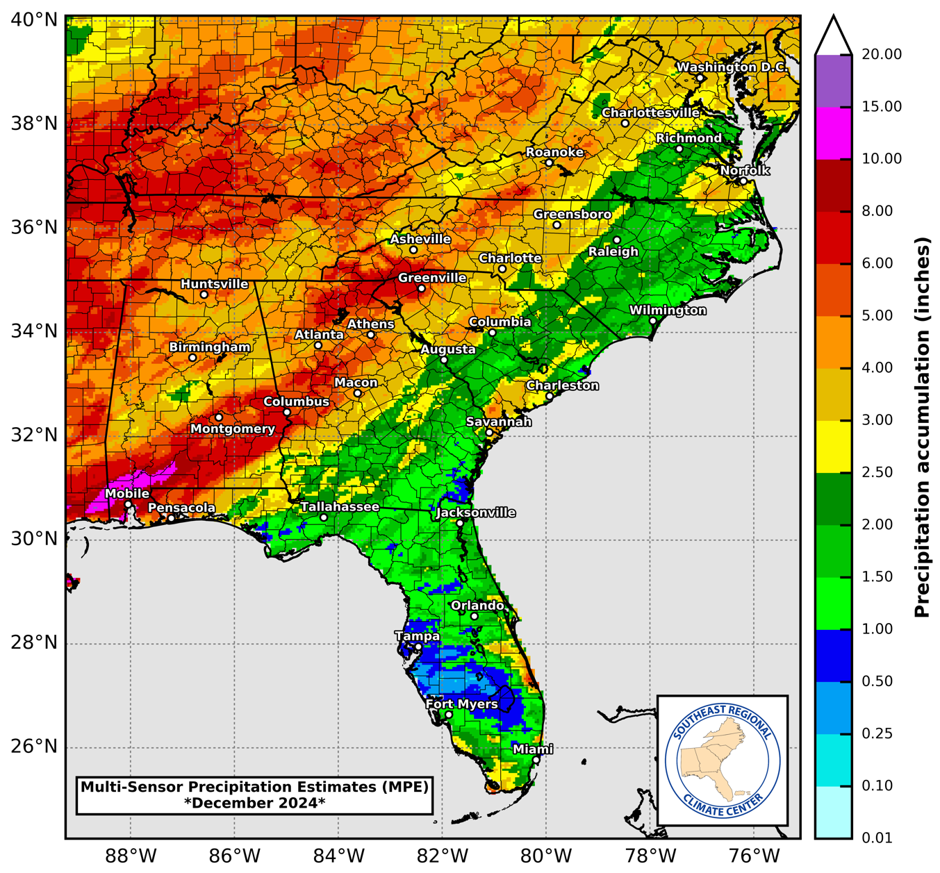 Precipitation Map