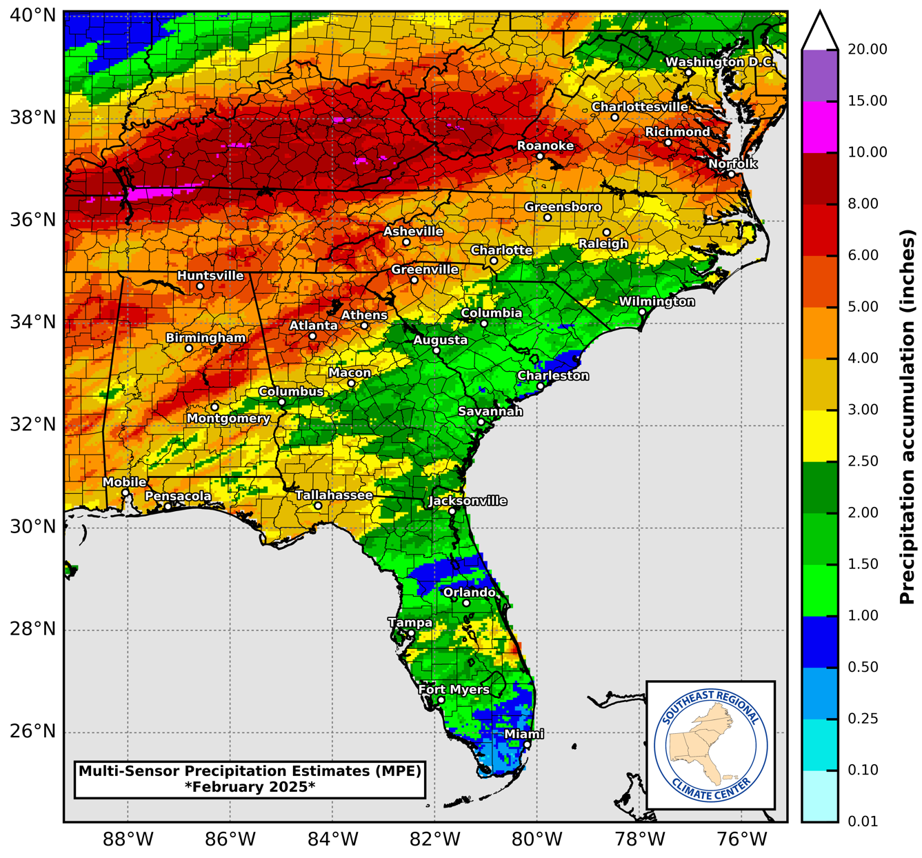 Precipitation Map