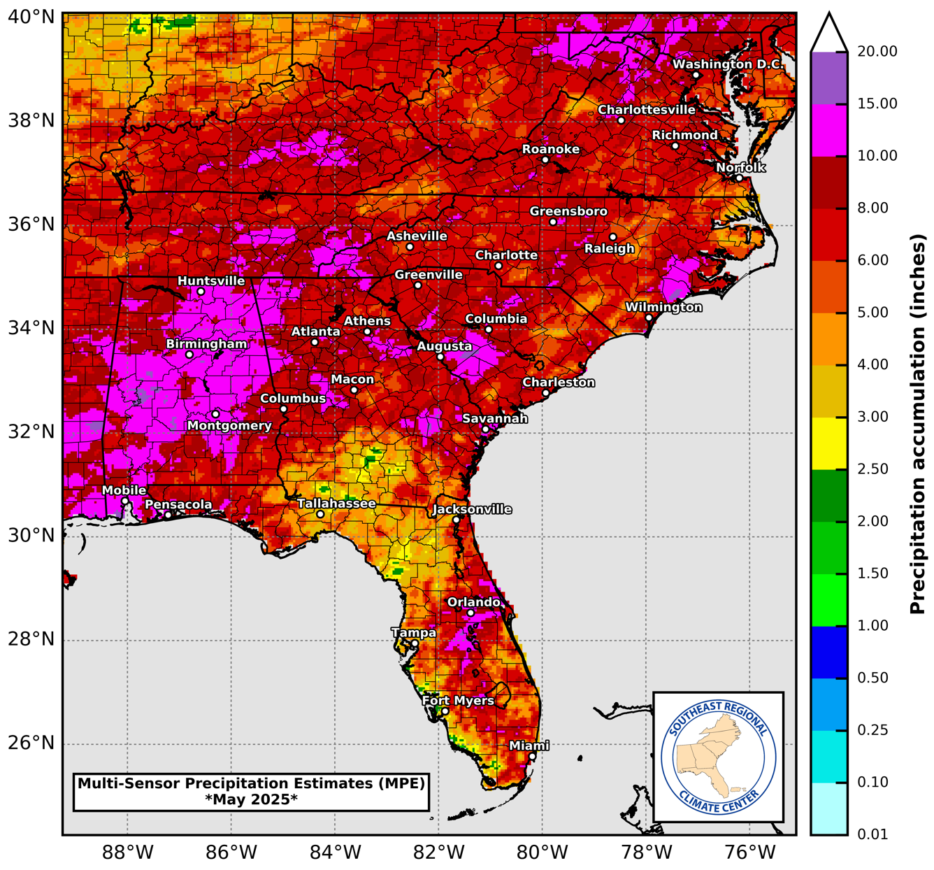 Precipitation Map