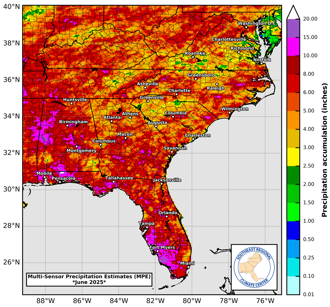 Precipitation Map