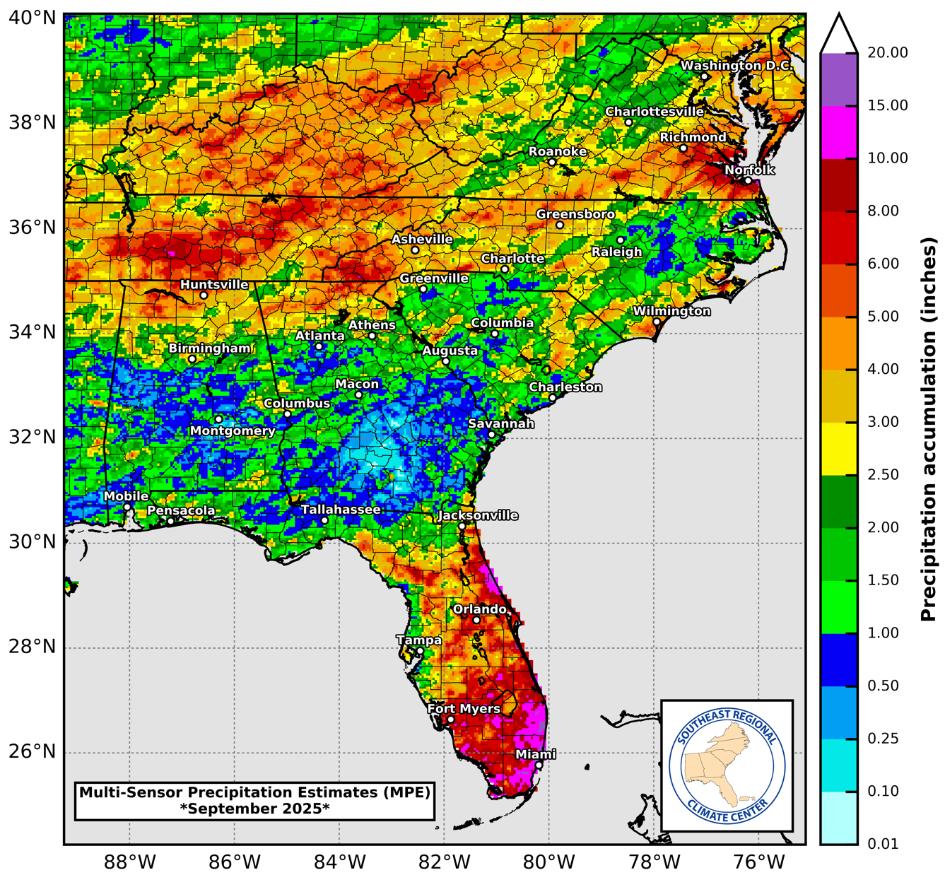 Precipitation Map