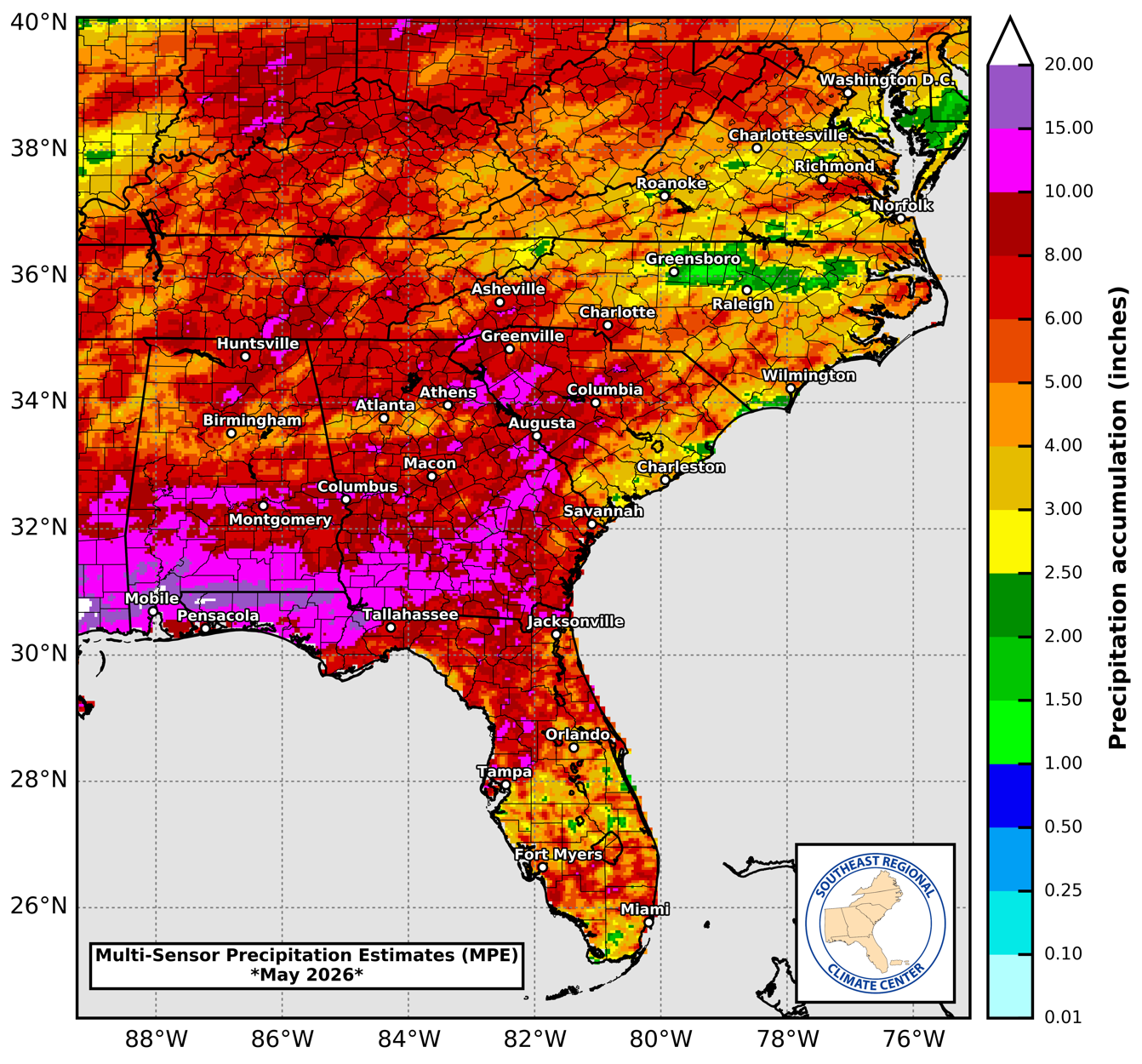 Precipitation Map