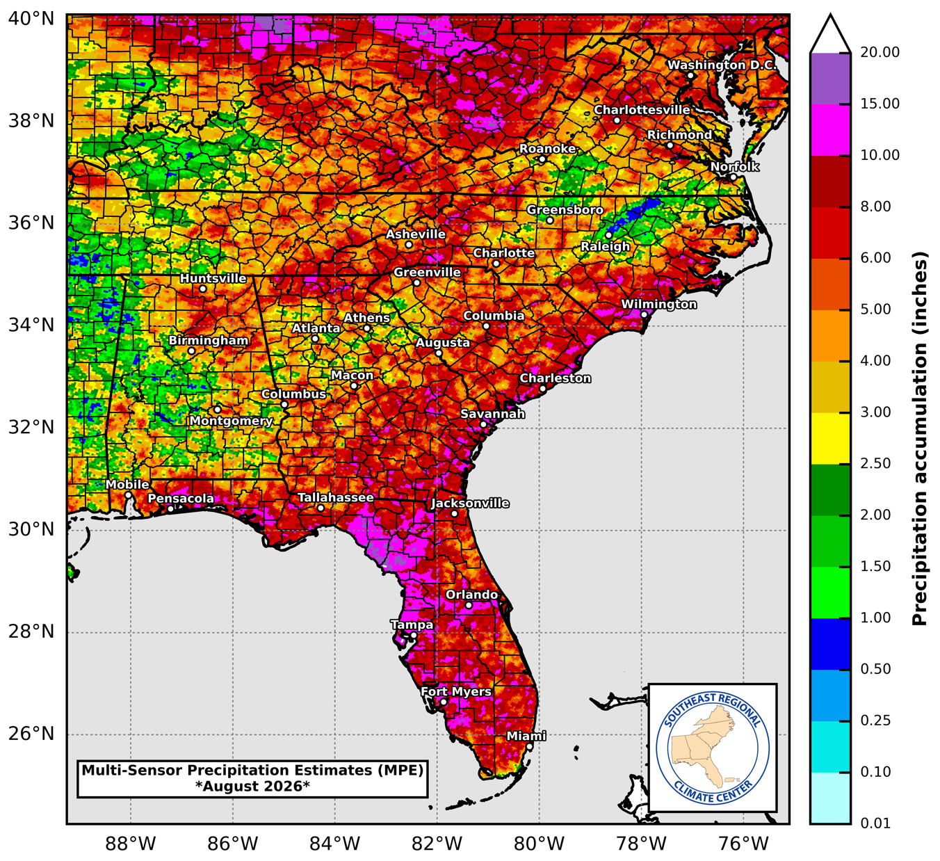 Precipitation Map